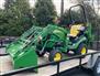 John Deere 2025 1025R TLB AND 18FT LINX TRAILER Other Tractors
