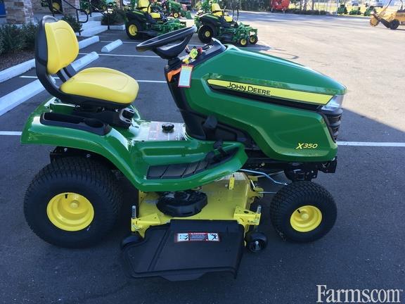 John Deere 2022 X350 Riding Lawn Mowers For Sale