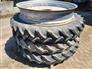 Alliance 230/95R44 Tires, Duals, Rims and Chains