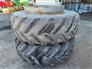 Michelin 480/70R34 Tires, Duals, Rims and Chains