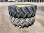 Michelin 14.9R28 Tires, Duals, Rims and Chains