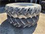 Goodyear 480/80R50 Tires, Duals, Rims and Chains