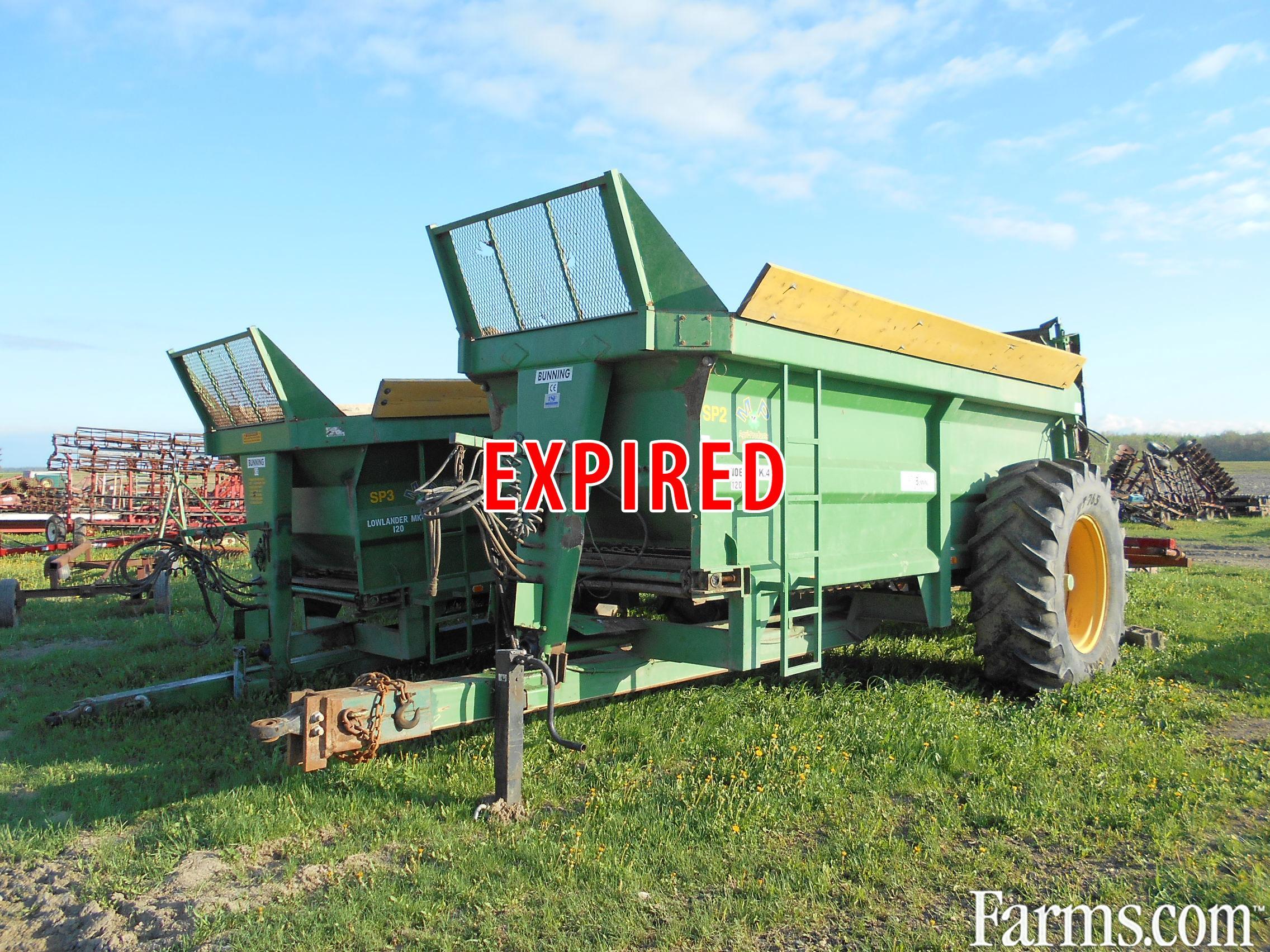 Bunning 120 Manure Spreader for Sale