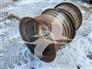 Titan 21x32 Tires, Duals, Rims and Chains
