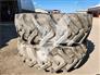 Mitas 460/85R38 Tires, Duals, Rims and Chains