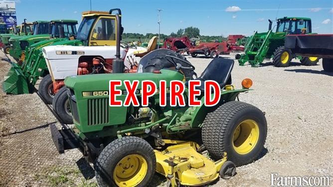 John Deere 650 >> John Deere 1983 650 Other Tractors For Sale Usfarmer Com John Deere 650 >> John Deere 1983 650 Other Tractors For Sale Usfarmer Com