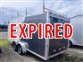 2011 Mission Trailers MES 7 x 18 x 6'6" Tall Enclosed Trailer