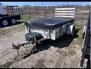 2012 Mission Trailers 5 x 10 Open Utility Trailer w/ Cover