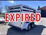 2016 Featherlite 6'7" x 12 x 6'6" Tall All Aluminum Livestock Trailer w/ 3500lb Axles