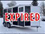 2021 Fletcher 2 Horse Bumper Pull Horse Trailer
