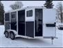 2021 Fletcher 2 Horse Bumper Pull Horse Trailer