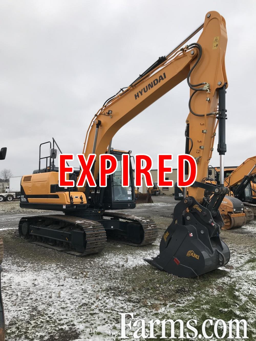 2018 hyundai excavator hx220