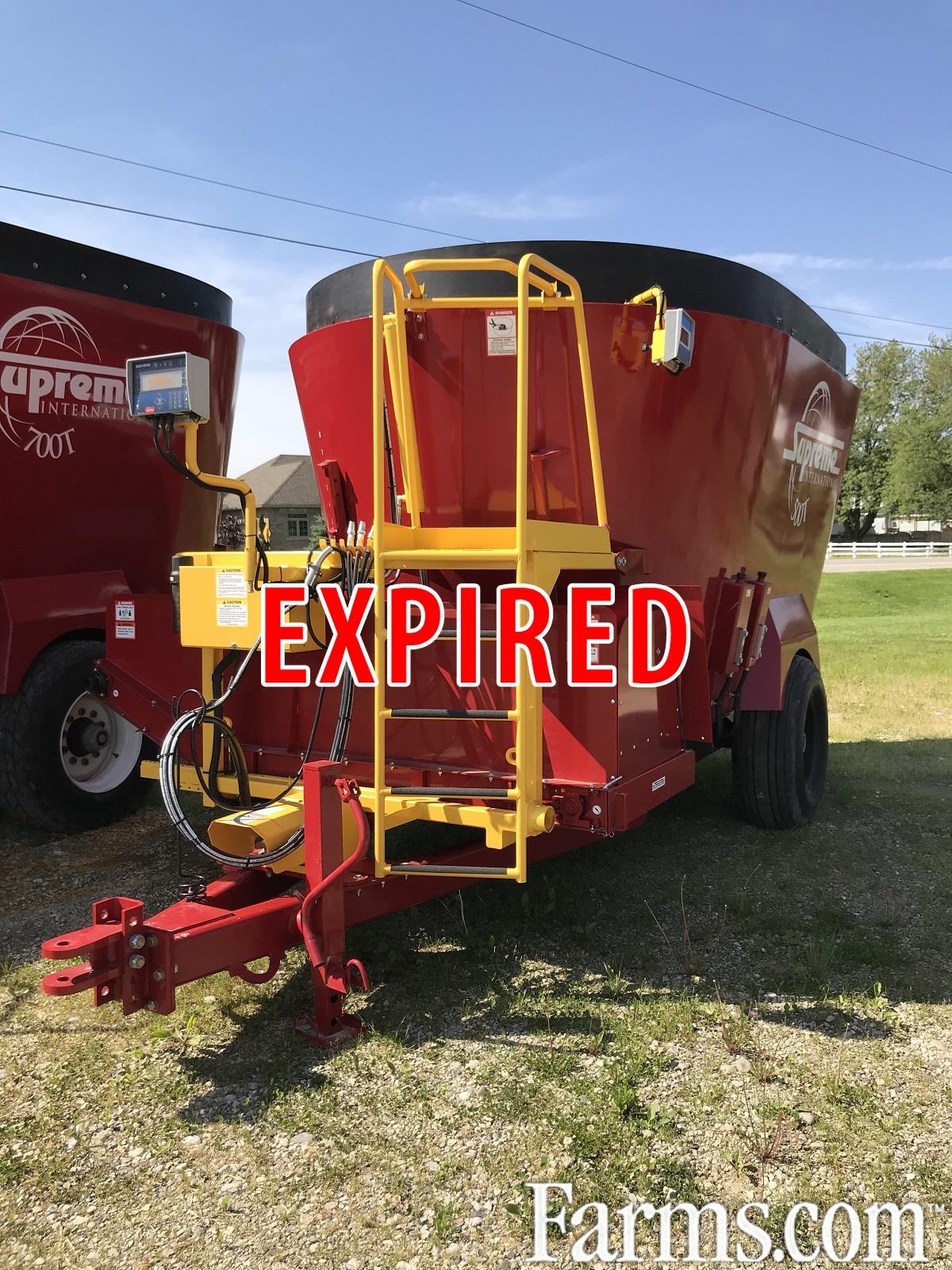 2019 Supreme 500T TMR Mixer for Sale | Farms.com