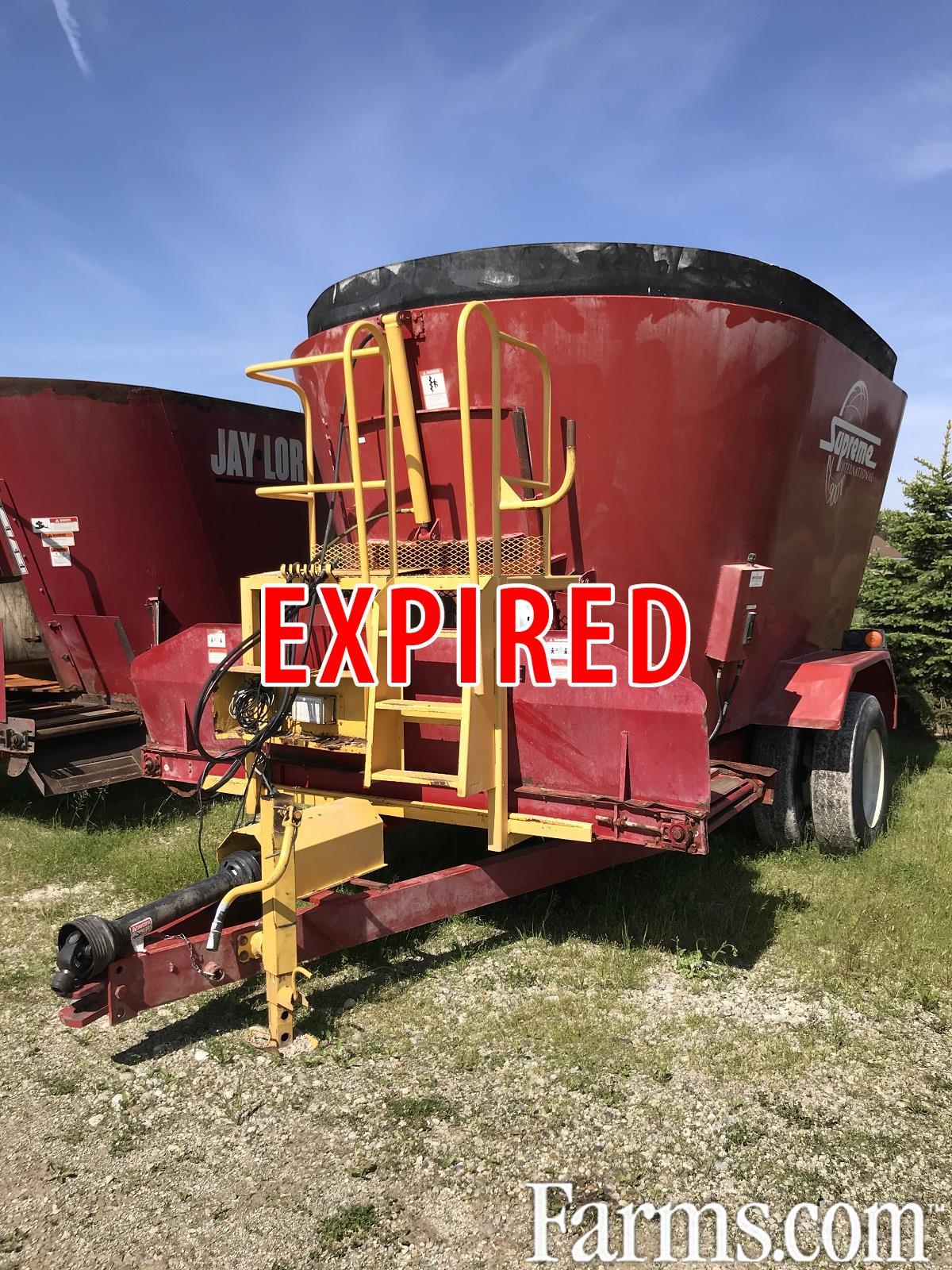 2012 Supreme 900T TMR Mixer for Sale