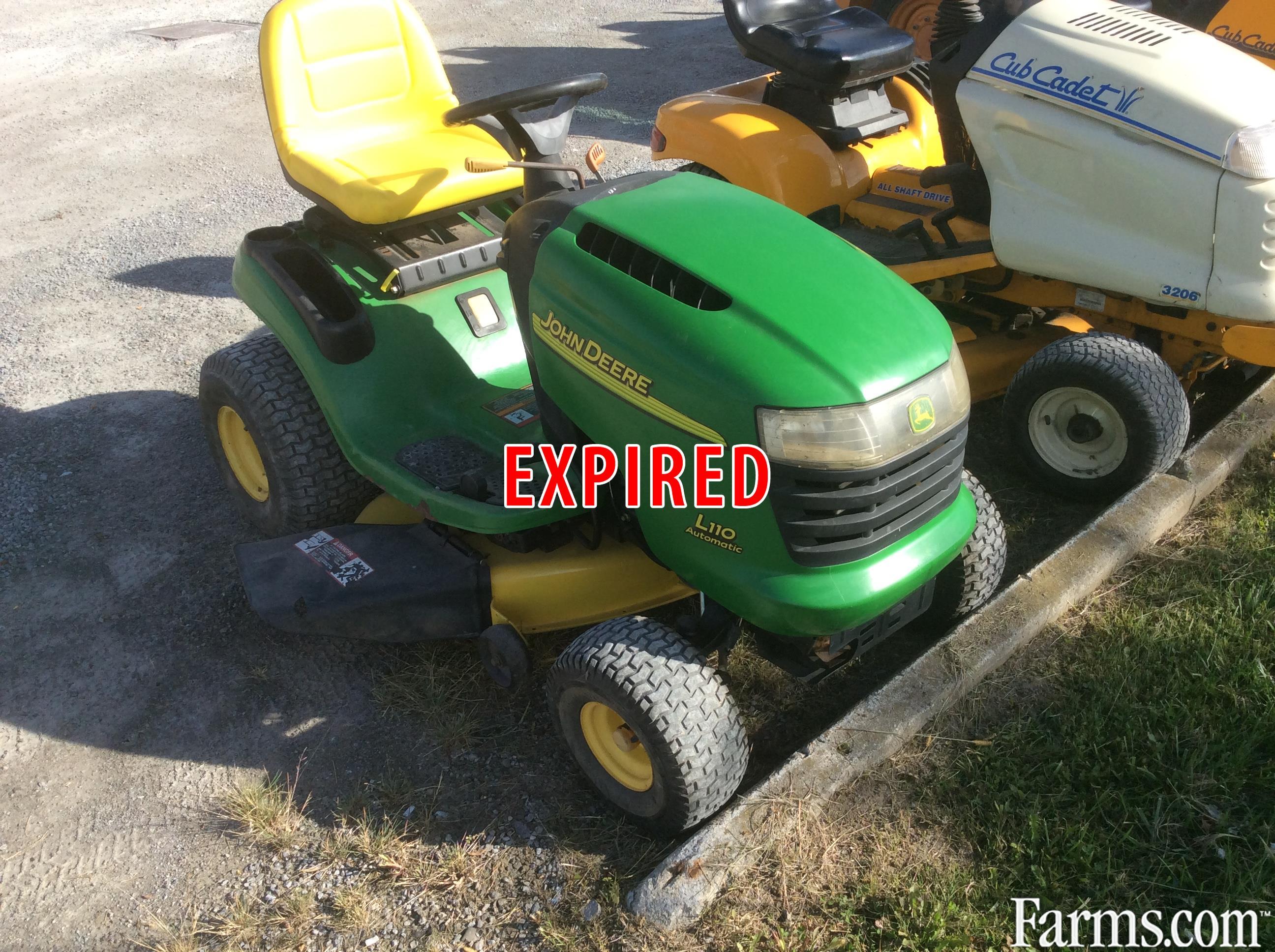 2004 John Deere L110 Lawn Tractor for Sale
