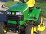 John Deere 2012 X720 Riding Lawn Mowers