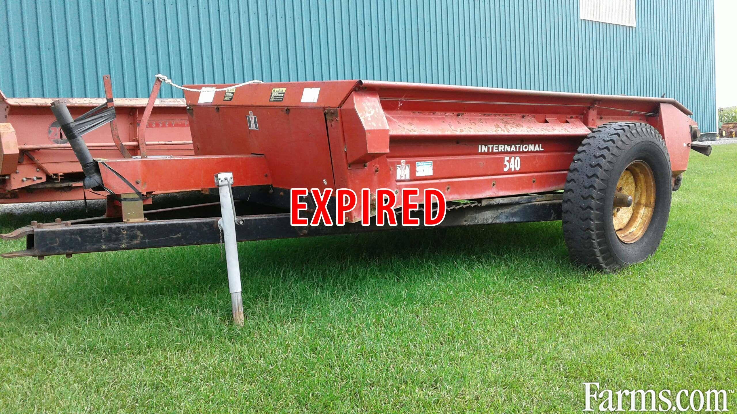 Case IH 540 Manure Spreader for Sale