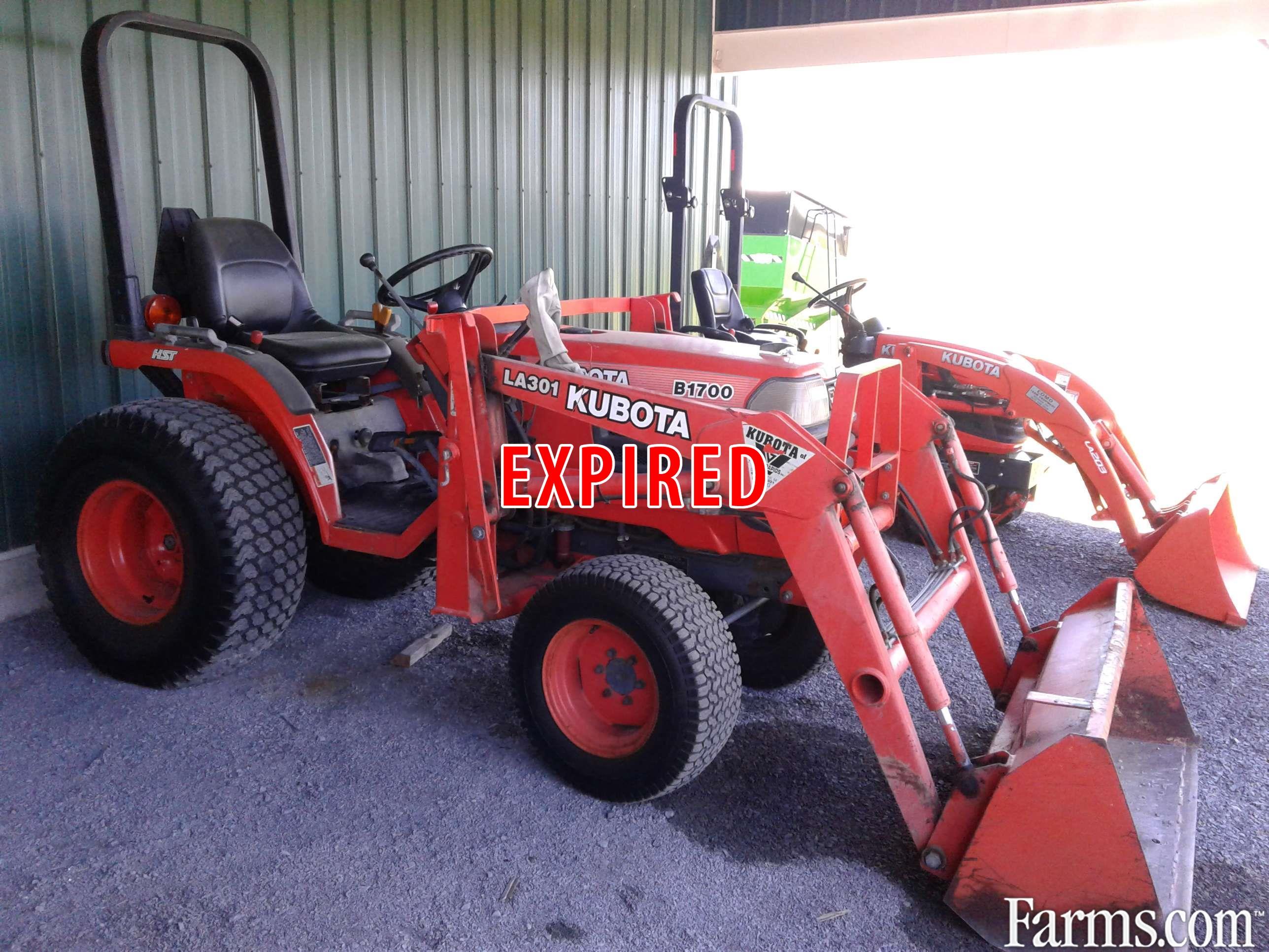 1999 Kubota B1700 Tractor For Sale | Farms.com