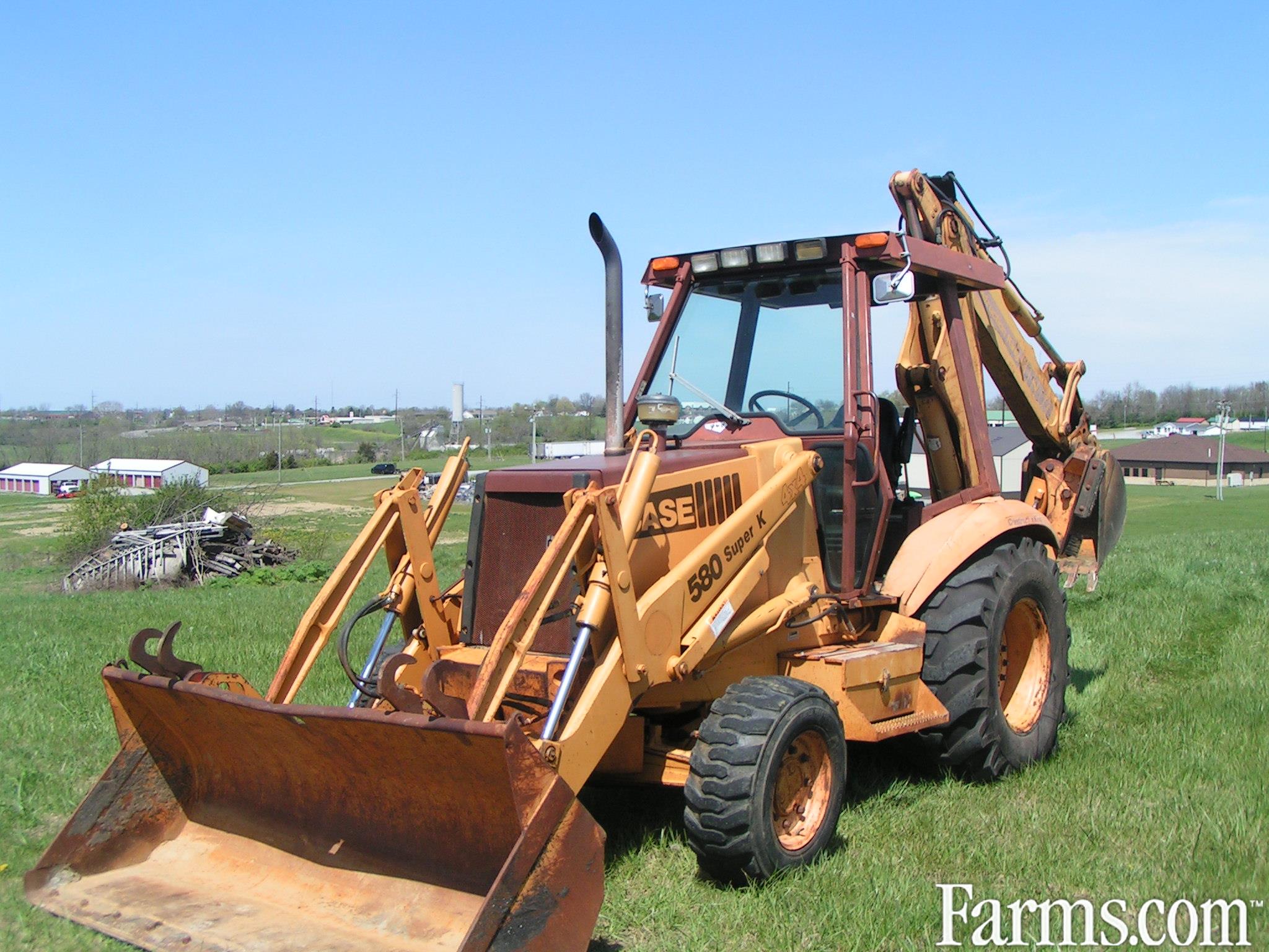Case 580 Super K CASE BACKHOE SK 4X4 For Sale Farms