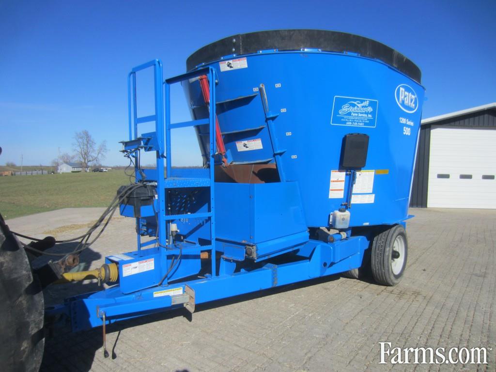 Patz 2013 500 Tub Grinders / Bale Processors for Sale