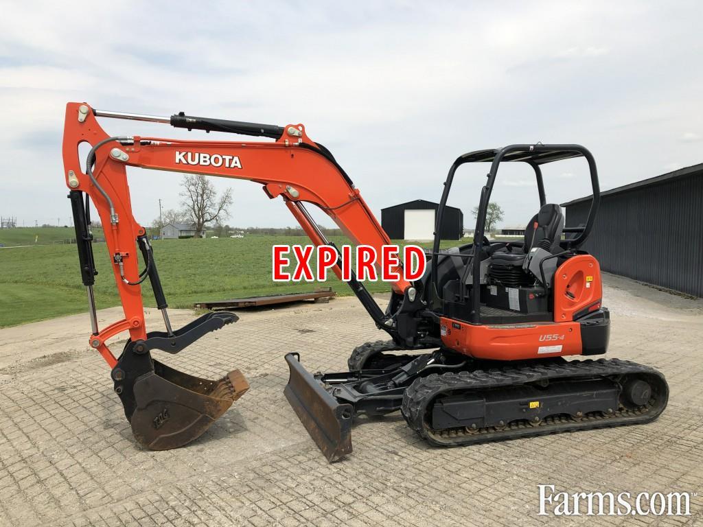 2016 KUBOTA U554 STOCK5084 for Sale