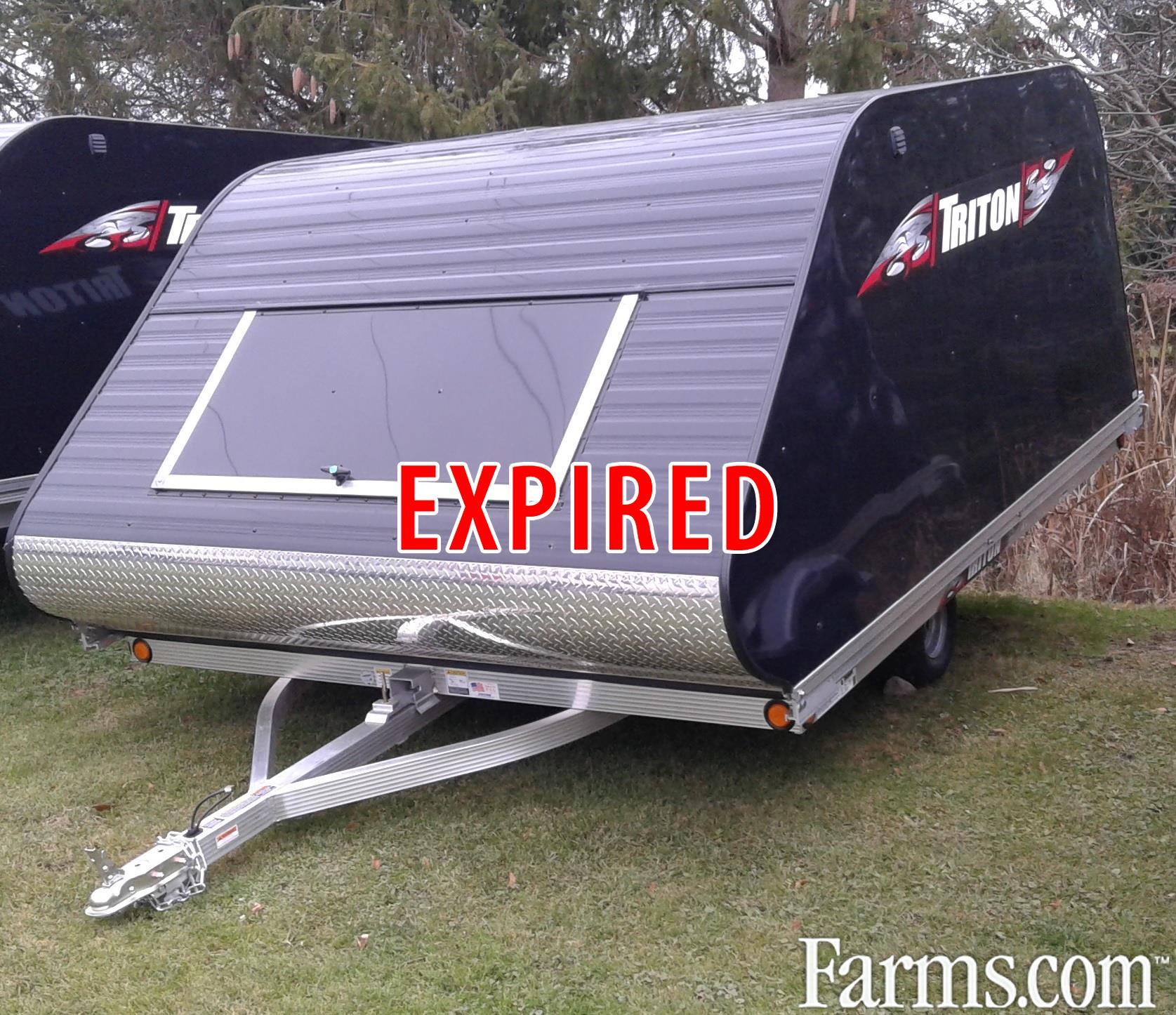 TRITON XT10101SQ COVERED TRAILER for Sale