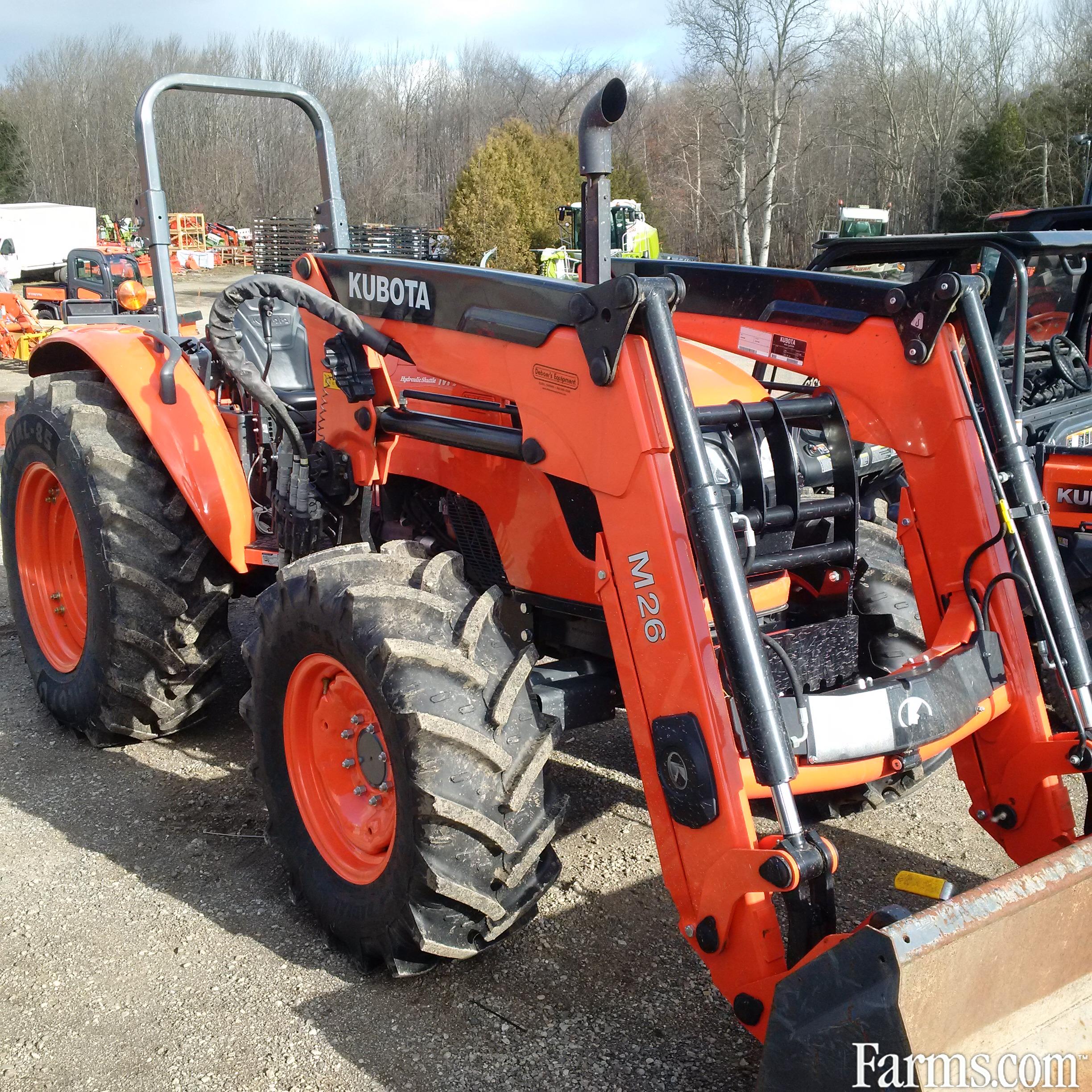 Kubota M7060 Tractor Data