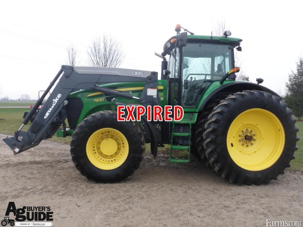 2007 John Deere 7930 4WD Loader Tractor for Sale