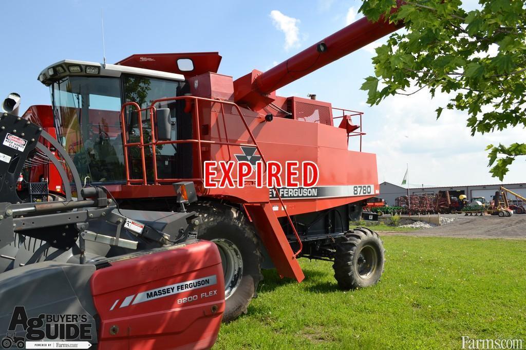 1998 Massey Ferguson 8780 Combine For Sale 2291