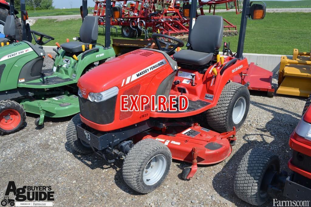 2008 Massey Ferguson GC 2400 Lawn Tractor for Sale | Farms.com