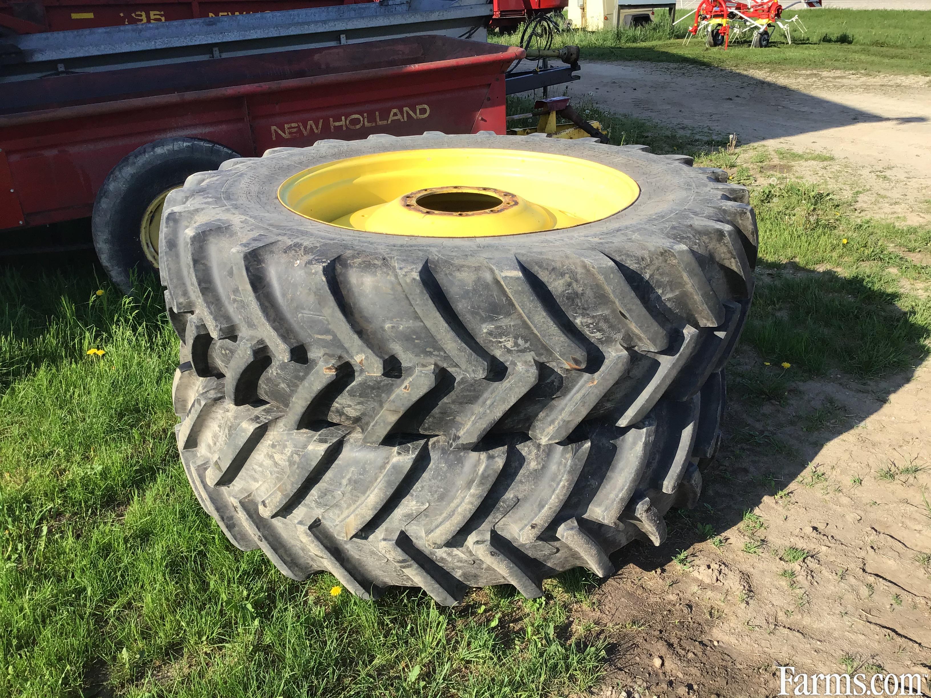 John Deere 18.4 X 42 Tires, Duals, Rims & Chains for Sale
