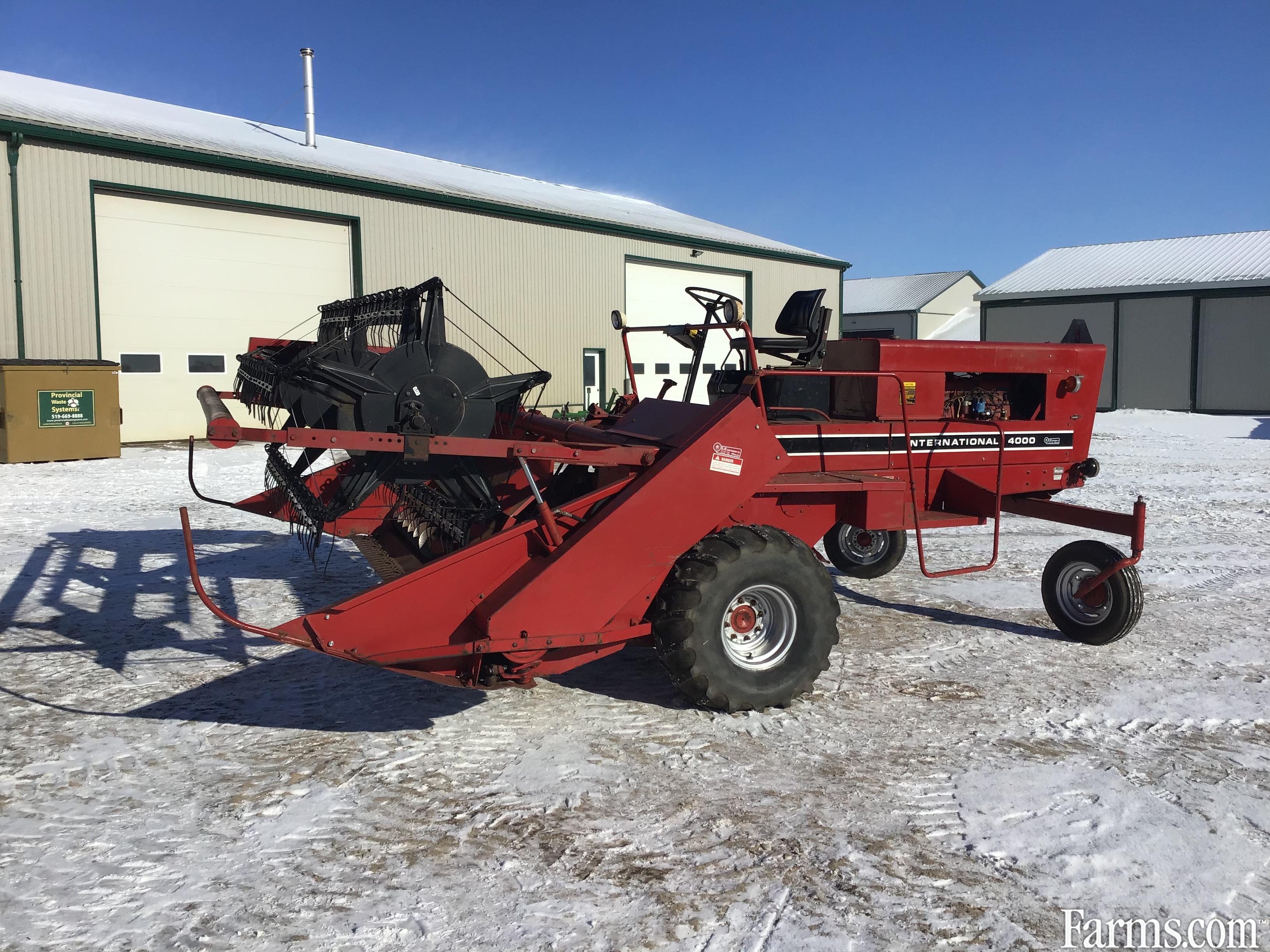 International 4000 Mower Conditioners / Windrowers for Sale