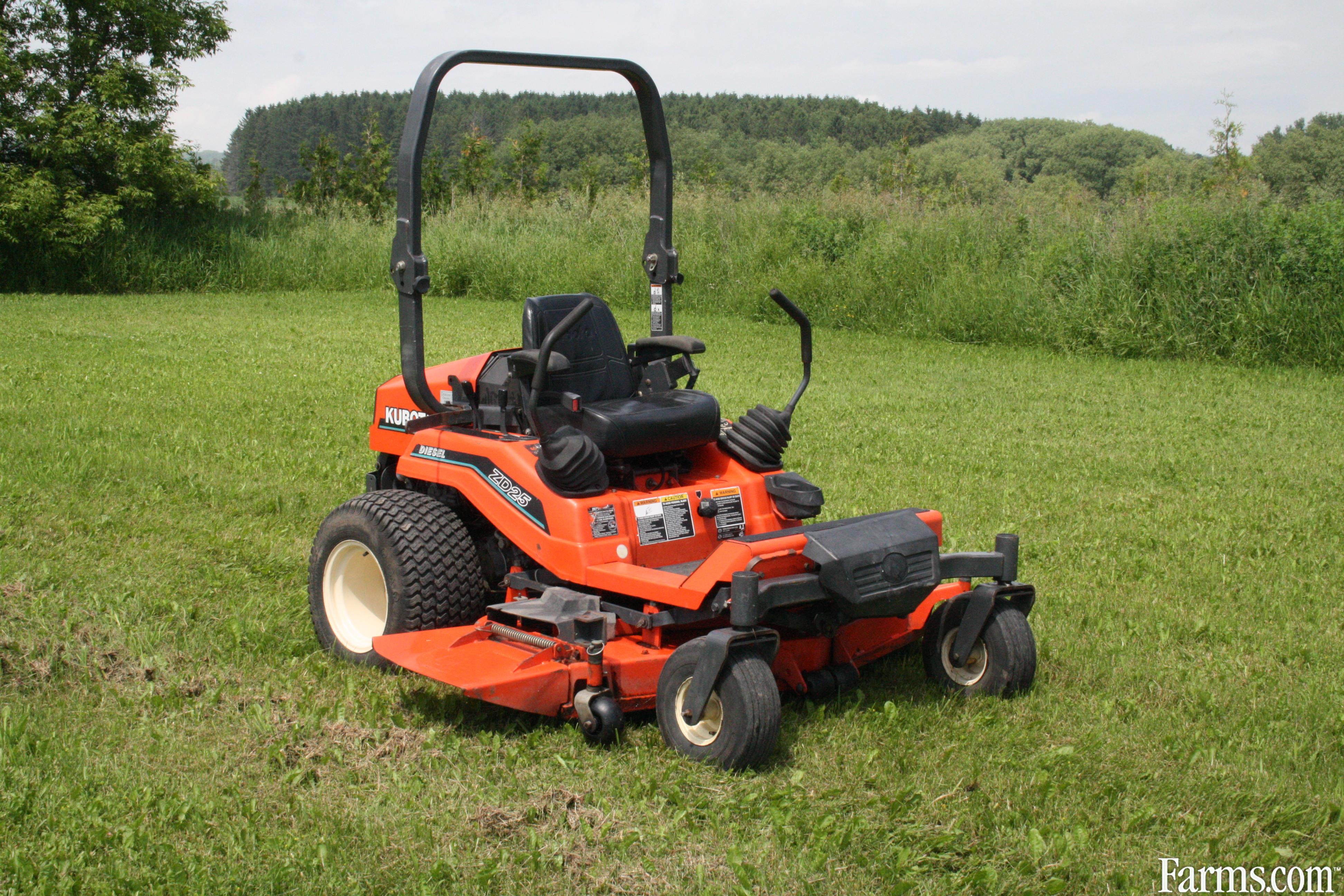 Kubota 2007 Zd25 Riding Lawn Mowers For Sale