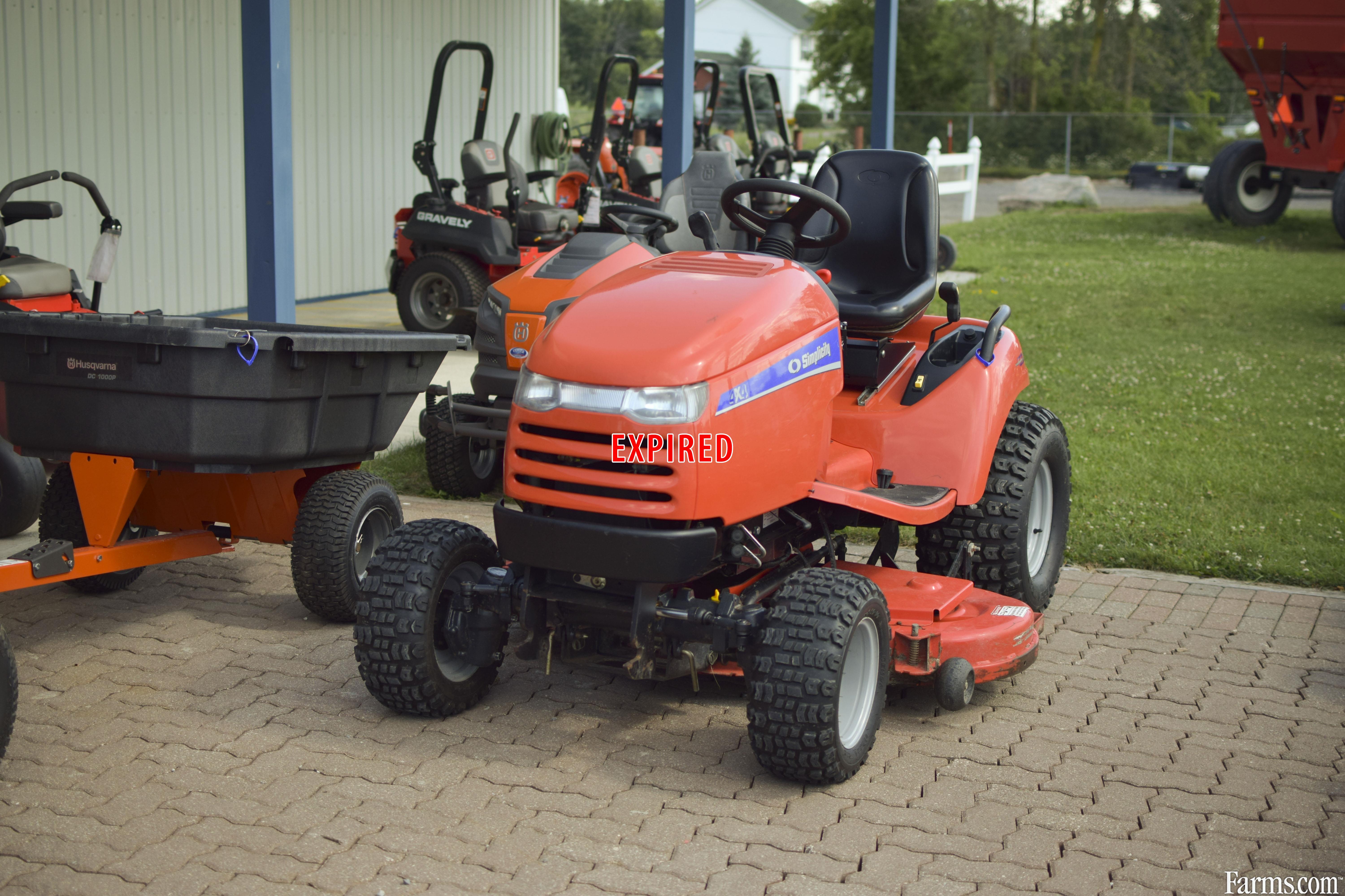 2011 Simplicity Legacy Mower | 54" for Sale | Farms.com