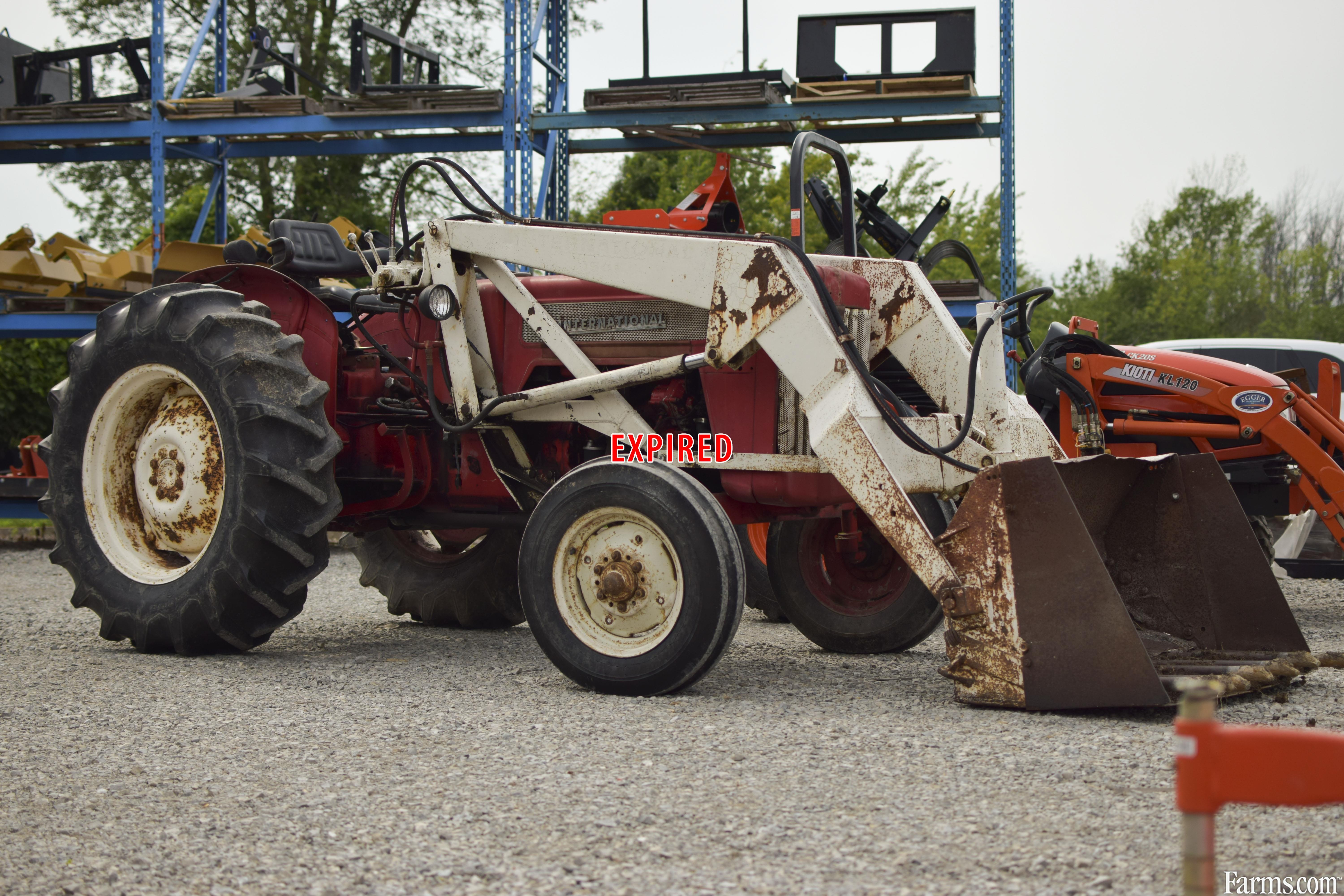 International Harvester B414 Tractor with Loader for Sale | Farms.com