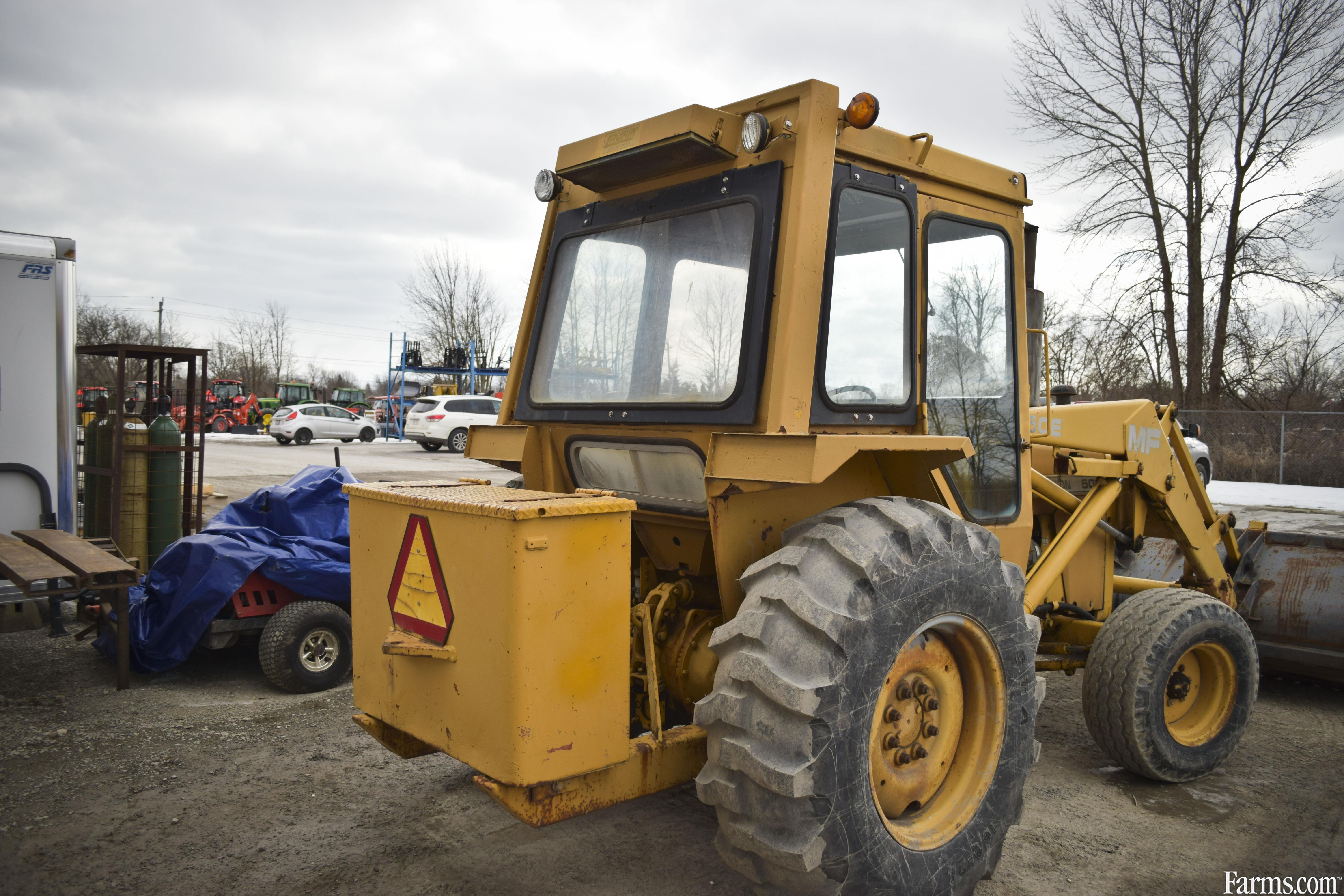 1983 Massey Ferguson 50e Industrial Loader For Sale