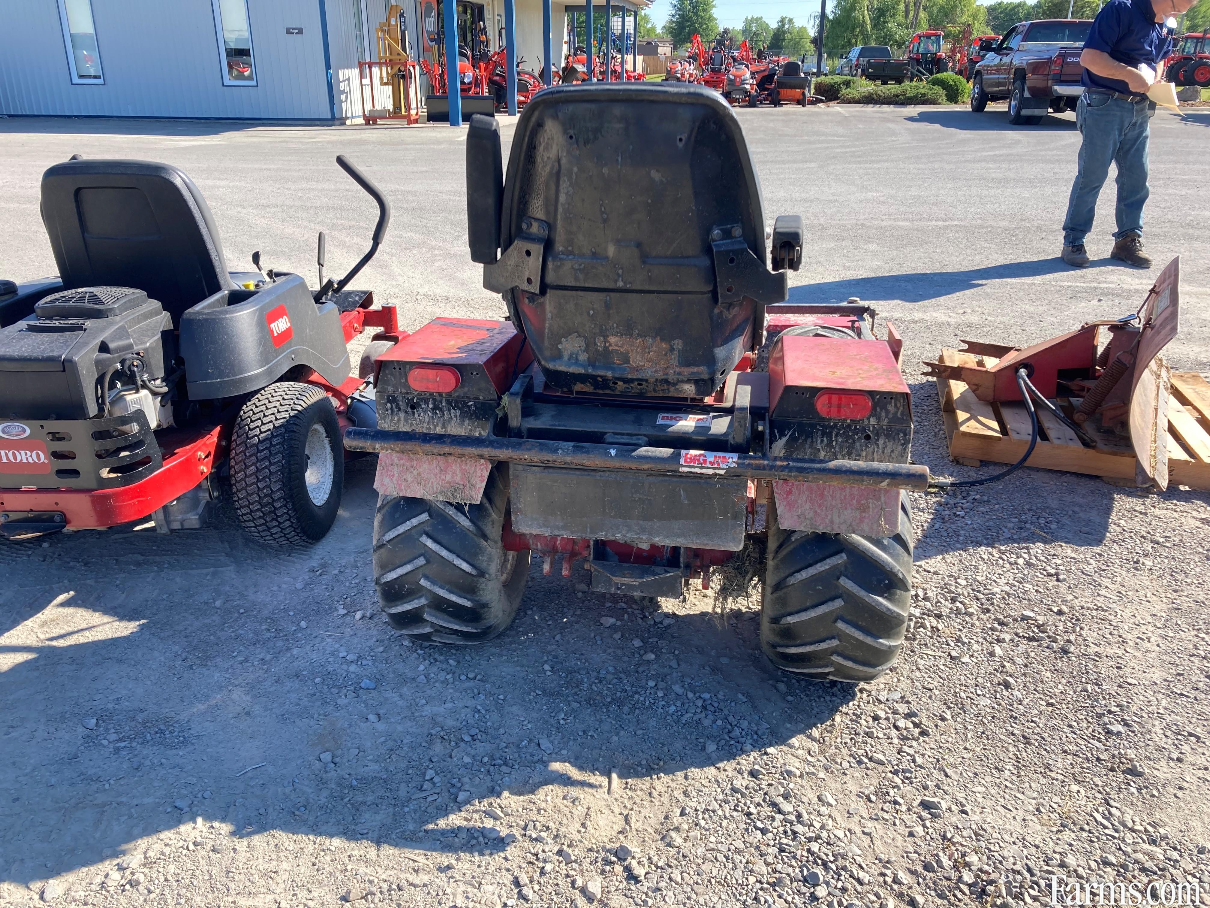 2003 Steiner 430 Max lawn tractor with 60in blade and mower for Sale