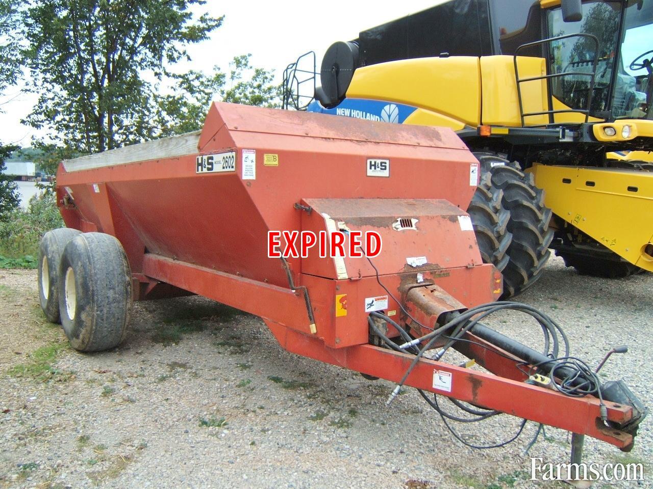 H&S 2602 Manure Handling/Spreaders for Sale