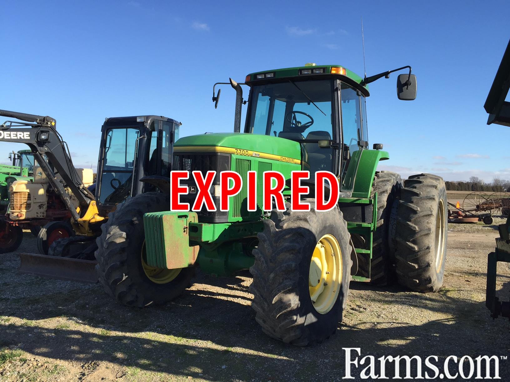 1996 John Deere 7700 Tractor for Sale