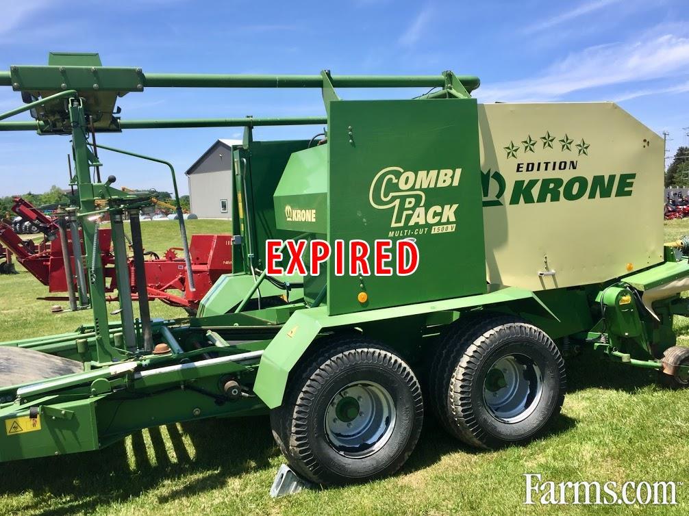 Krone COMBI PACK 1500 Round Baler for Sale | Farms.com