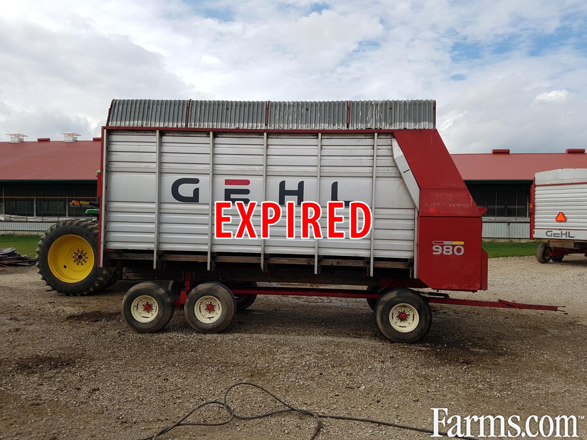 Gehl 980 Forage Box for Sale