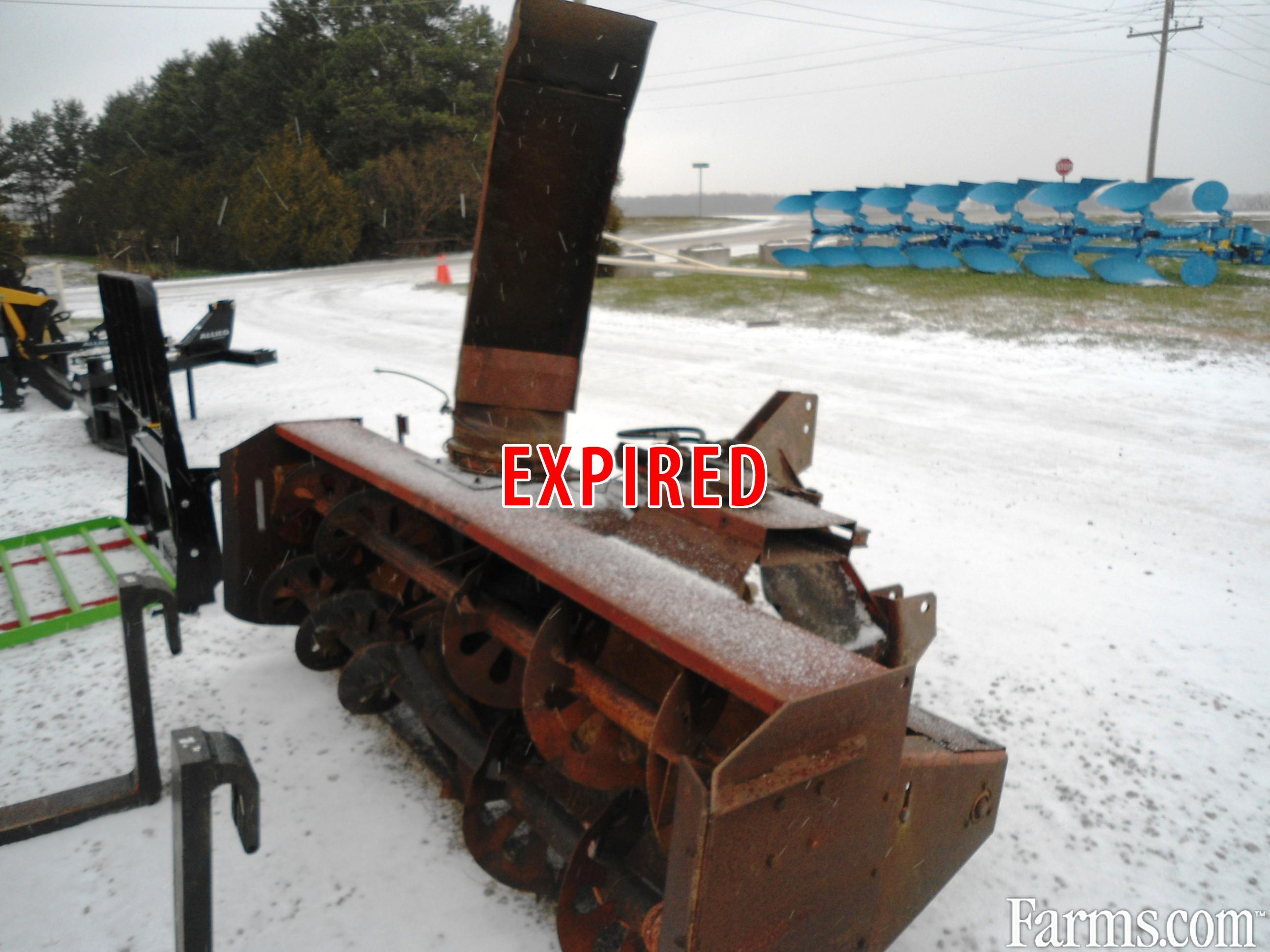 White Snow Blower for Sale