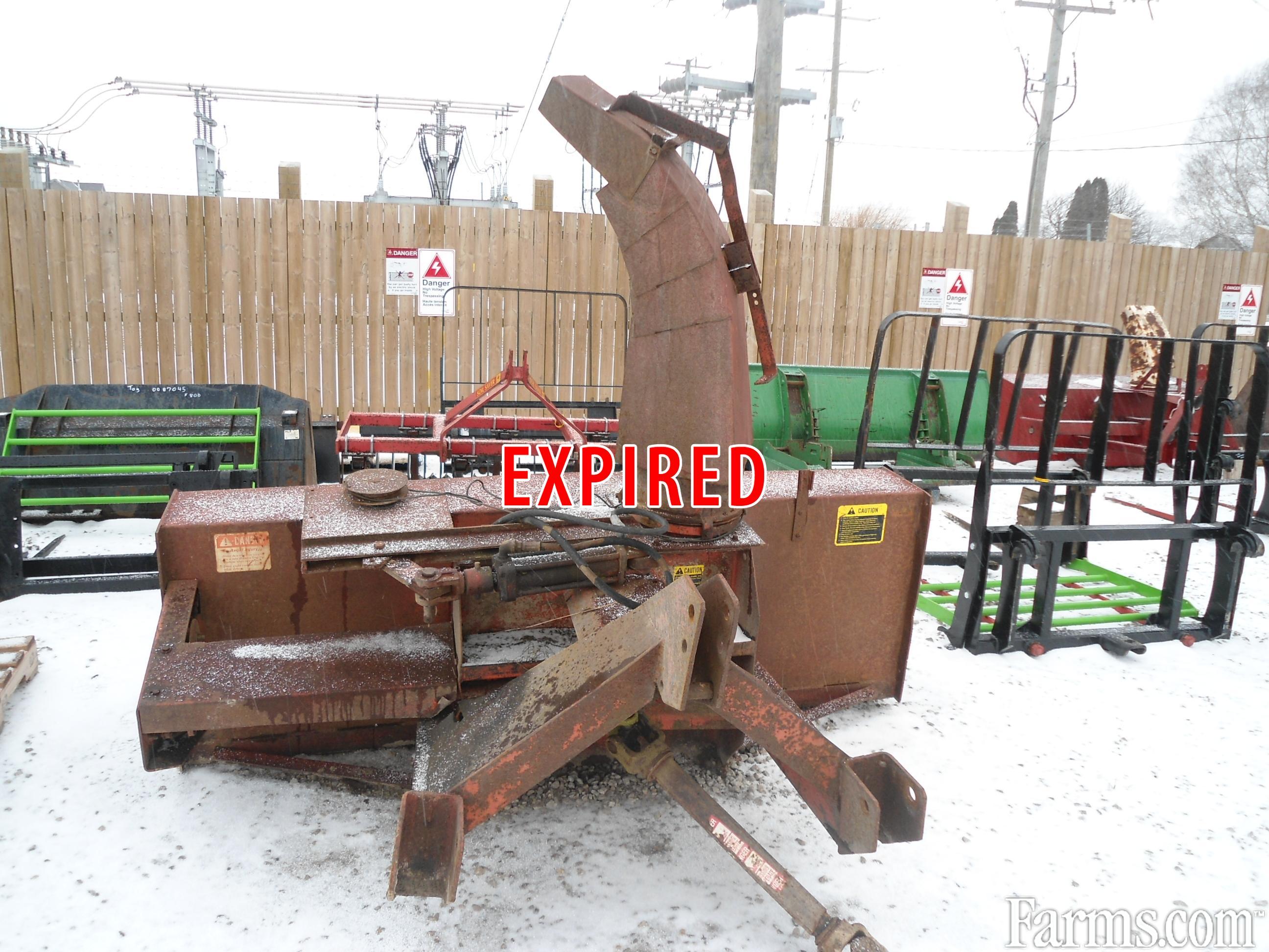 George White Snow Blower For Sale