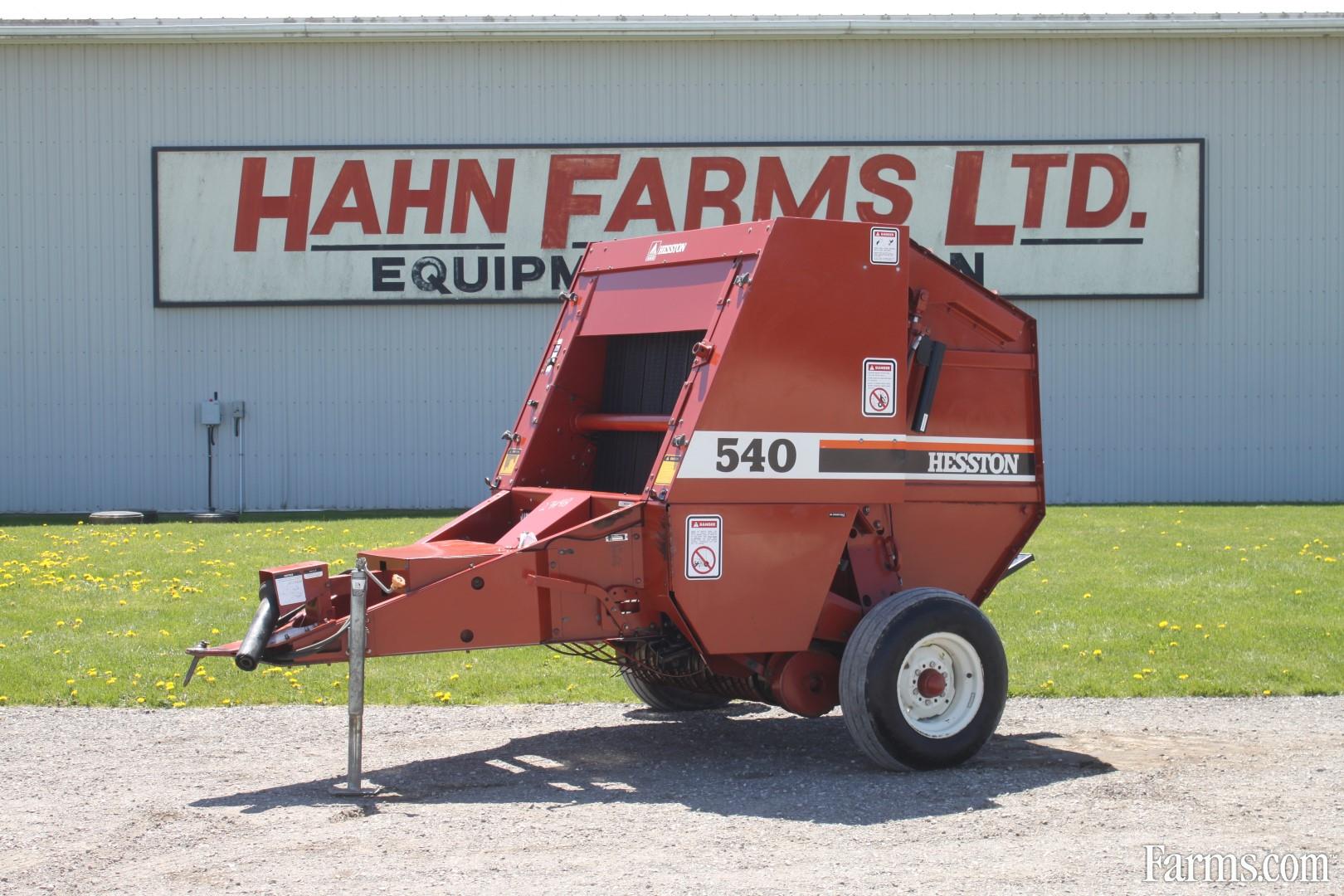 Hesston 540 Balers Round for Sale