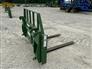 John Deere 2019 LPWW-H480-48 GREEN 48" PALLET FORK ATTACHMENT- 6000# PAIR Other Hay and Forage Equipment