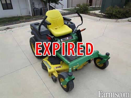 Z445 mower new arrivals