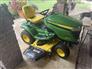 John Deere 2021 X380 Riding Lawn Mowers
