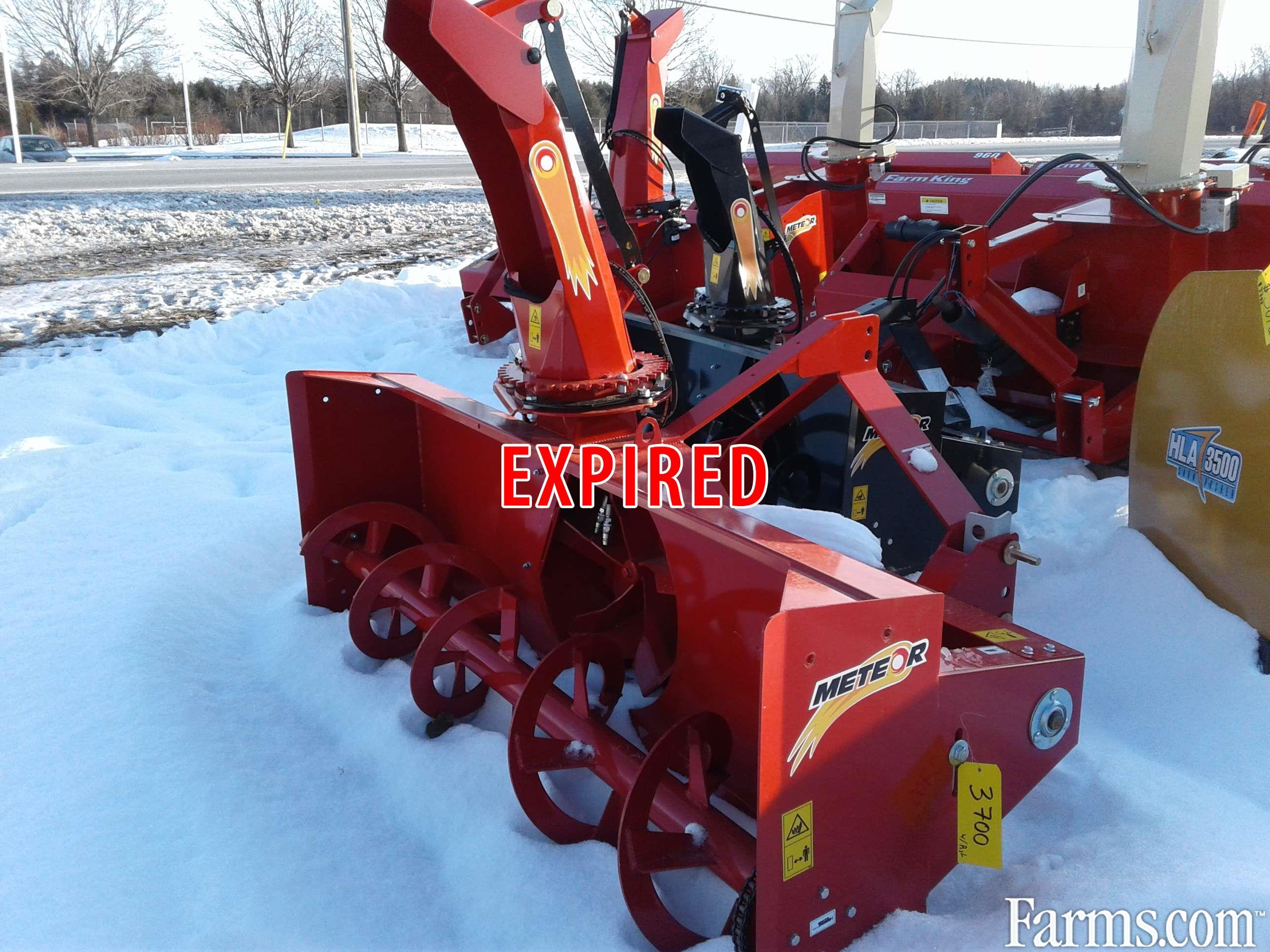 M.K. Martin Meteor 72",78",84" Snow Blower for Sale