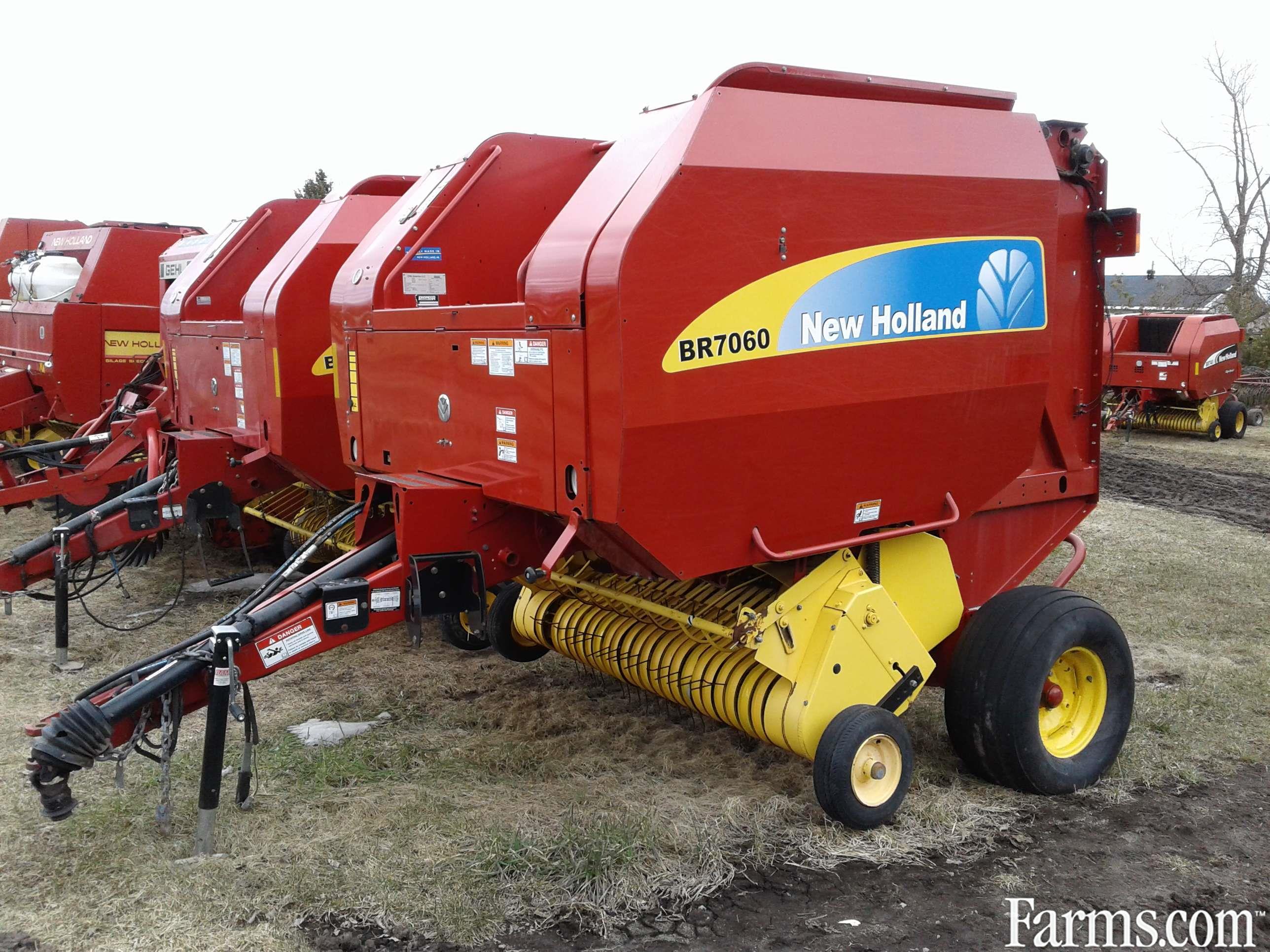 New Holland BR 7060 Balers - Round for Sale | USFarmer.com