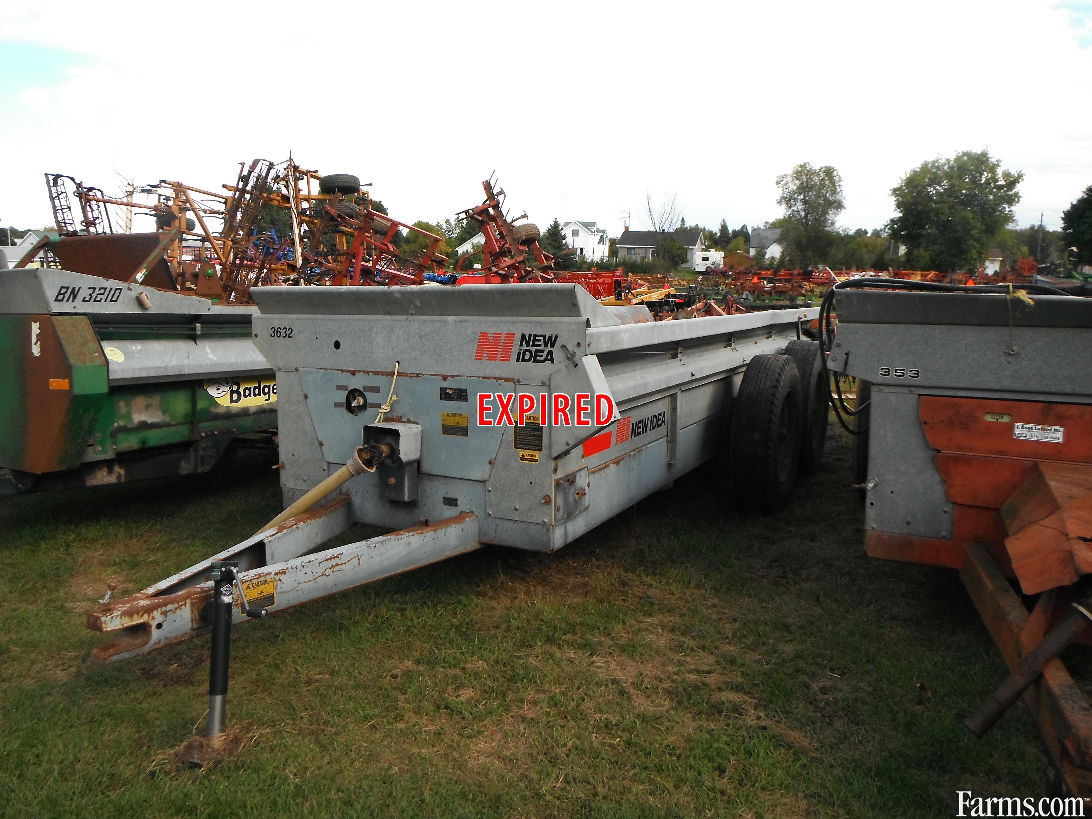 New Idea 3632 Manure Spreader for Sale